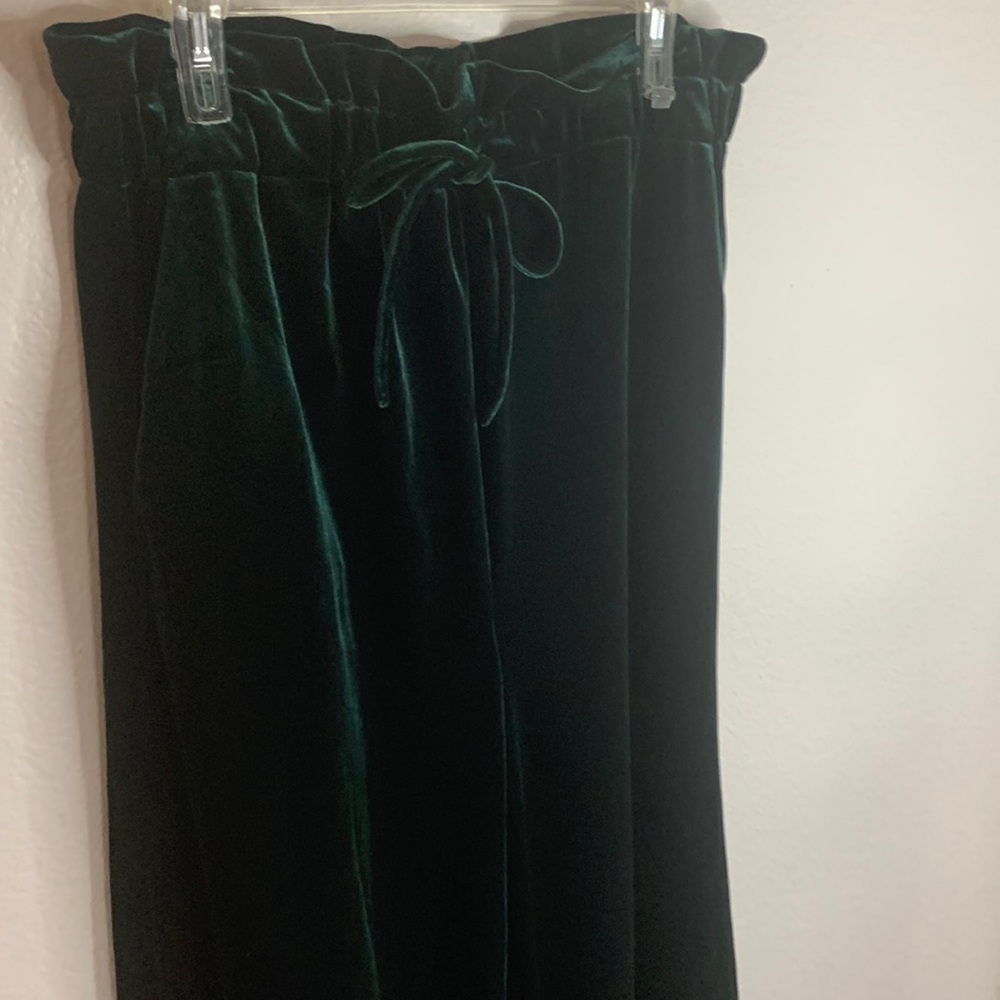 NWT Cynthia Rowley Gorgeous Emerald Green Pants, size Large